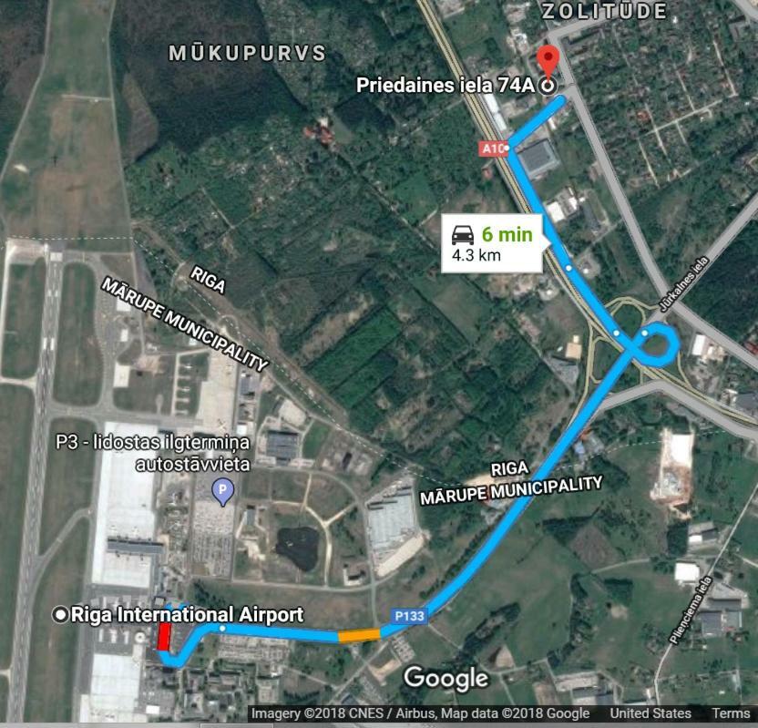 Apartment Near Airport Riga Ngoại thất bức ảnh